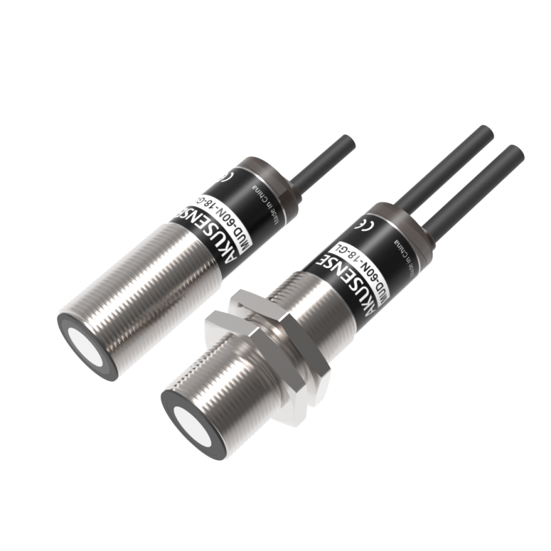AKUSENSE MUD-60 Ultrasonic Dual-Sheet Detection Sensor, Through-Beam, IP65