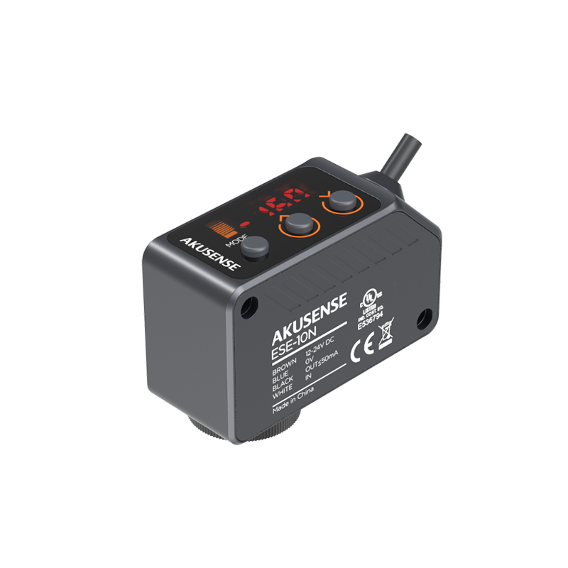 AKUSENSE ESE-10 RGB Contrast Sensor for Color Mark Detection IP67